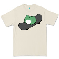 Bone skateboarding frog Premium Tee - linhVisuals