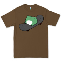 Cacao skateboarding frog Premium Tee - linhVisuals