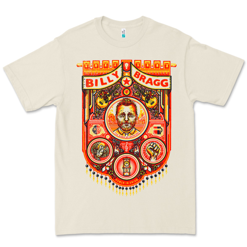 Billy Bragg Müsic Premium Tee by linhVisuals | Teevron