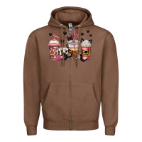 Chestnut cat mom coffee Zipper Hoodie - Jasminsmagicworld