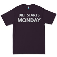 Plum diet starts monday Premium Tee - linhVisuals