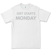 White diet starts monday Premium Tee - linhVisuals