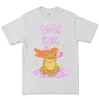 Dove Grey papa frog Premium Tee - linhVisuals