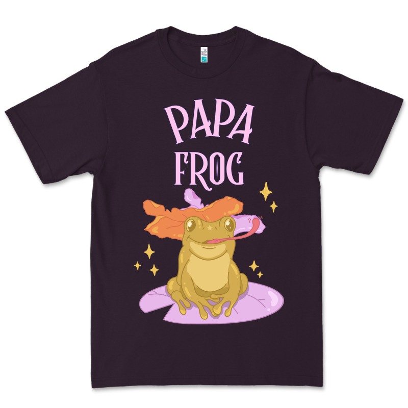 Papa Frog Premium Tee by linhVisuals | Teevron
