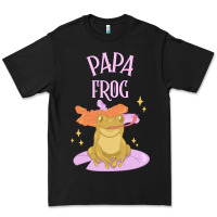 Black papa frog Premium Tee - linhVisuals