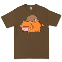 Cacao sloth and highland cow Premium Tee - linhVisuals