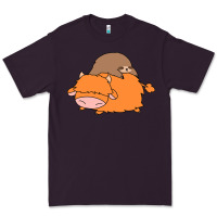 Plum sloth and highland cow Premium Tee - linhVisuals