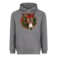 Storm Christmas donkey with bandana Heavyweight Hoodie - Jasminsmagicworld
