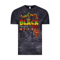 Cloud Black juneteenth black king Vintage Tee - LillyAllenDesigns