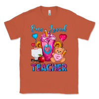 Copper One Loved Teacher Valentines Day Cold Drink Frappe Classic Tee - FaDigitalArtStudio