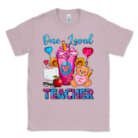 Lilac One Loved Teacher Valentines Day Cold Drink Frappe Classic Tee - FaDigitalArtStudio