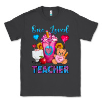 Smoke One Loved Teacher Valentines Day Cold Drink Frappe Classic Tee - FaDigitalArtStudio