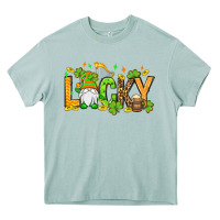 Arona St. Patrick's Lucky gnome Heavy Core Tee - OliviaCreatesArt