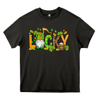 Asphalt St. Patrick's Lucky gnome Heavy Core Tee - OliviaCreatesArt