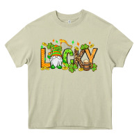 Mossy St. Patrick's Lucky gnome Heavy Core Tee - OliviaCreatesArt
