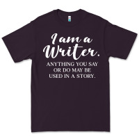 Plum i am a writer Premium Tee - linhVisuals