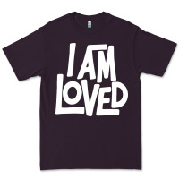 Plum i am loved Premium Tee - linhVisuals