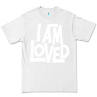 White i am loved Premium Tee - linhVisuals