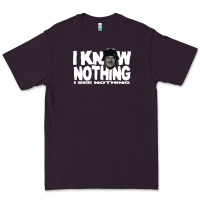 Plum i know nothing Premium Tee - linhVisuals