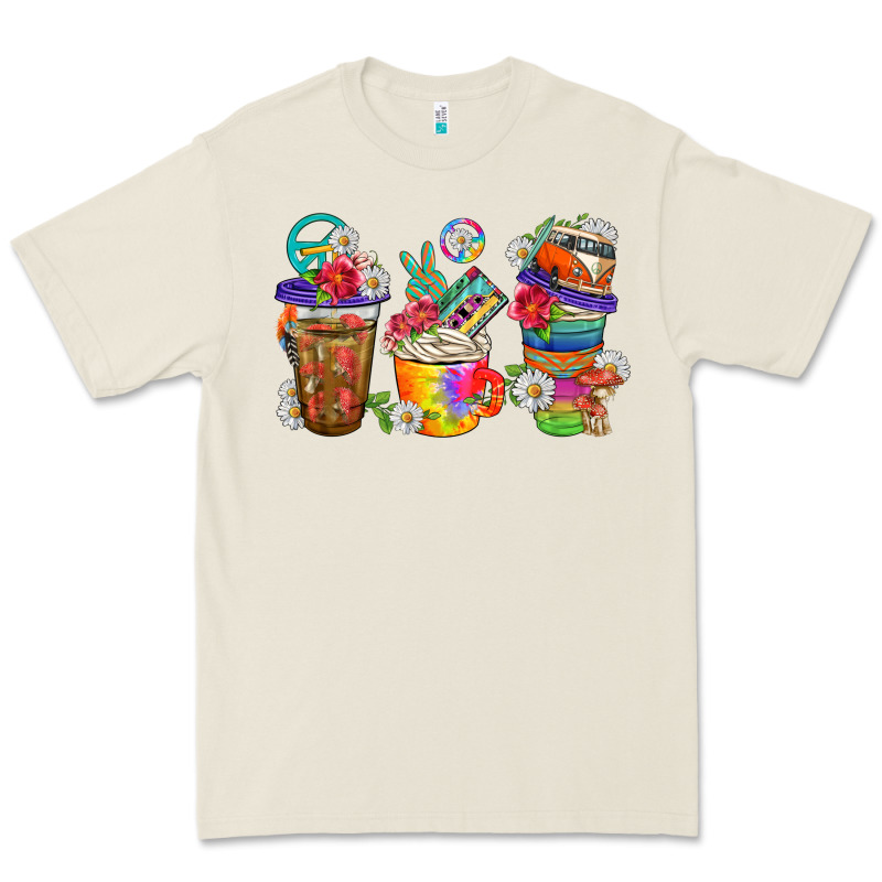 Hippie Coffee Cups Bbs Premium Tee by BundleAndBundleShop | Teevron