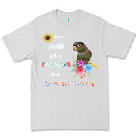 Dove Grey funny be a green cheek conure parrot bird mom mother sweatshirt Premium Tee - linhVisuals