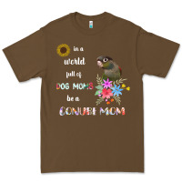 Cacao funny be a green cheek conure parrot bird mom mother sweatshirt Premium Tee - linhVisuals