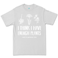Dove Grey i think i have enough plants Premium Tee - linhVisuals