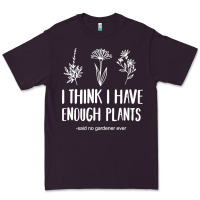 Plum i think i have enough plants Premium Tee - linhVisuals