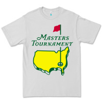 Dove Grey MASTERS TOURNAMENT GOLF Premium Tee - linhVisuals