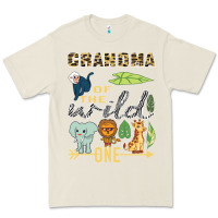 Bone grandma of the wild one zoo mother birthday safari jungle long sleeve Premium Tee - linhVisuals