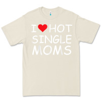Bone i love hot single moms tee red heart hot mother milf mommy t shirt Premium Tee - linhVisuals