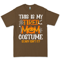 Cacao halloween mom shirts funny this is my tired mom costume t shirt Premium Tee - linhVisuals