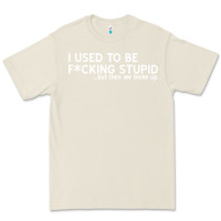Bone i used to be f cking stupid Premium Tee - linhVisuals