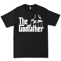 Black godfather Premium Tee - linhVisuals
