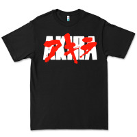 Black black akira Premium Tee - linhVisuals