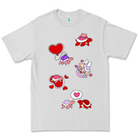 Dove Grey valentines day turtles Premium Tee - linhVisuals