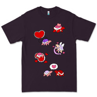 Plum valentines day turtles Premium Tee - linhVisuals