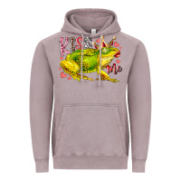 Vintage Zinc kiss me frog Vintage Hoodie - RacoonDesign