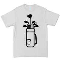 Dove Grey Golf Club 003 Premium Tee - linhVisuals