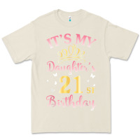Bone it's my daughter's 21st birthday happy to her mommy daddy t shirt Premium Tee - linhVisuals