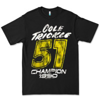 Black cole trickle Premium Tee - linhVisuals
