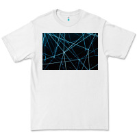 White network background Premium Tee - linhVisuals