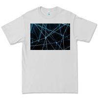 Dove Grey network background Premium Tee - linhVisuals