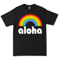 Aloha Rainbow Hawaii 808 Island Hawaiian Premium Tee | Teevron