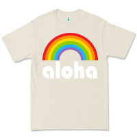 Bone Aloha Rainbow Hawaii 808 Island Hawaiian Premium Tee - linhVisuals