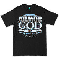 Black armor of god bible verse scripture Premium Tee - linhVisuals