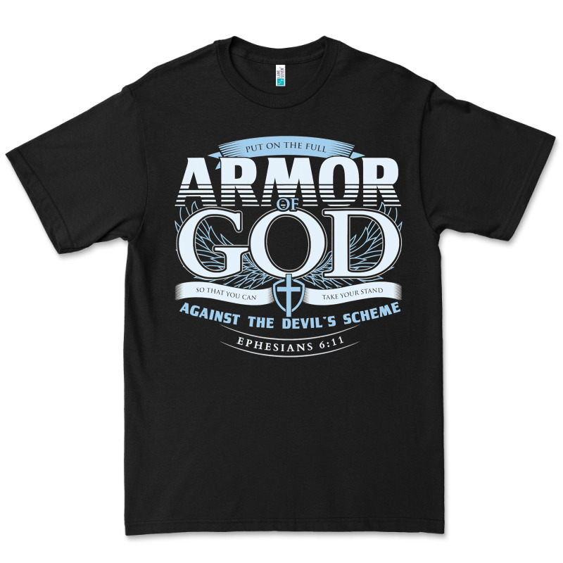 Armor Of God Bible Verse Scripture Premium Tee by linhVisuals | Teevron