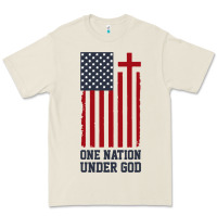 Bone american flag one nation under god Premium Tee - linhVisuals