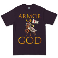 Plum armor of god ephesians bible verse Premium Tee - linhVisuals