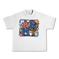 Army Veteran Leopard Frame 4th Of July Urban Heavy Tee | Teevron